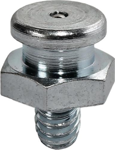 SAMOA HALLBAUER Flachkopfschmiernippel Standard DIN3404 M10 x 1 mm Form A SW 17 mm