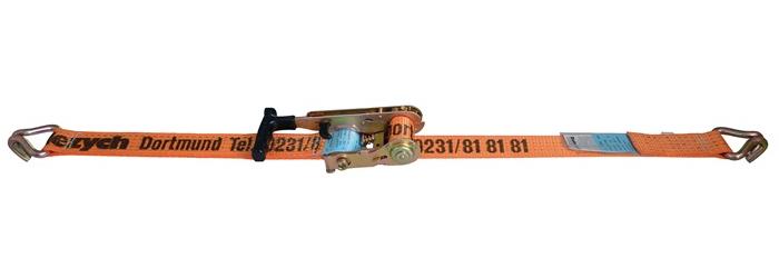 Dolezych Zurrgurt DoRapid Länge 8 m Breite 50 mm Schnellspannratsche + Spitzhaken LC U 5000 daN