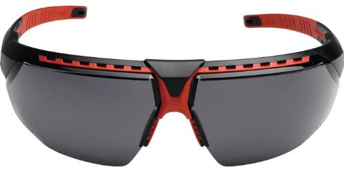Honeywell Schutzbrille Avatar™ EN 166 Bügel schwarz/rot, Hydro-Shield grau