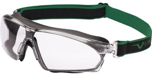 UNIVET Schutzbrille 625 EN 166, EN 170 Rahmen dunkelgrau, Scheibe klar