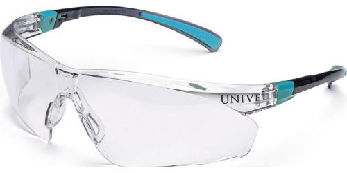 UNIVET Schutzbrille 506 UP EN 166, EN 170 Bügel schwarz/blau Polycarbonat