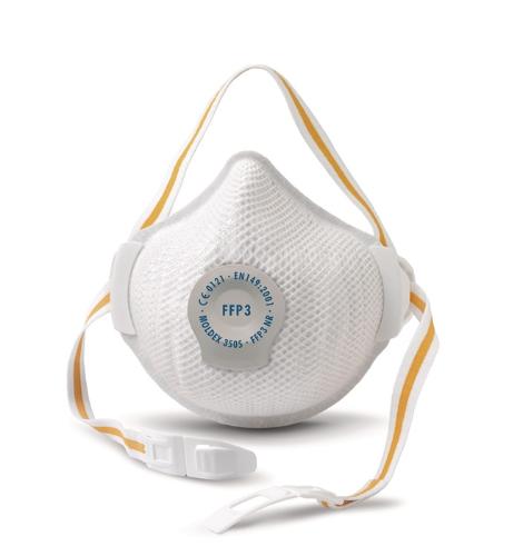 MOLDEX Atemschutzmaske AIR 350501 FFP3 / V NR mit Ausatemventil