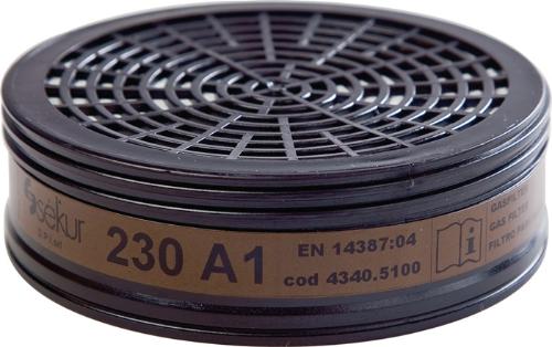 EKASTU Gasfilter 230 A1 EN 14387:2021 A1 passend für 4000 370 779, 4000 370 780