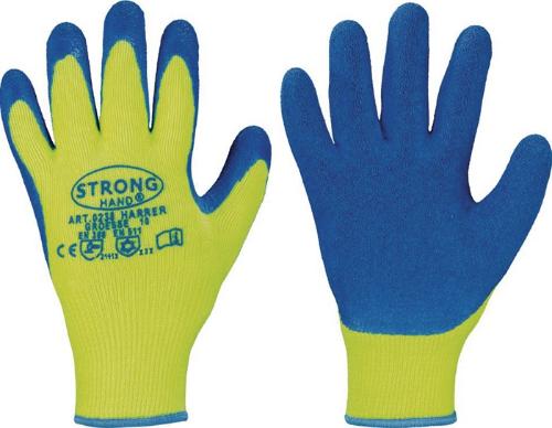 STRONGHAND Kälteschutzhandschuhe Harrer Größe 10 gelb/blau EN 388, EN 511 PSA-Kategorie II