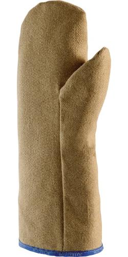 JUTEC Hitzeschutzhandschuhe Fauster 10 braun PBI-Gewebe mit Isolation EN 388, EN 407 PSA-Kategorie III