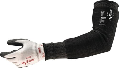 Ansell Armschützer HyFlex 11-250 305 mm schwarz EN 388 PSA-Kategorie II