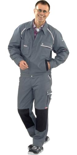 PLANAM Bundjacke Canvas 320 Größe 58 grau/schwarz