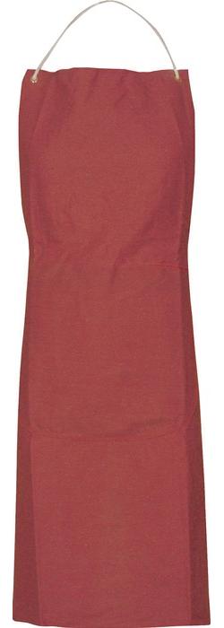 ASATEX Segeltuchschürze Länge ca. 100 x Breite ca. 80 cm rotbraun