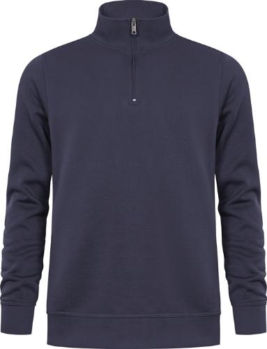 promodoro Sweatshirt Troyer Side Pocket Größe L navy