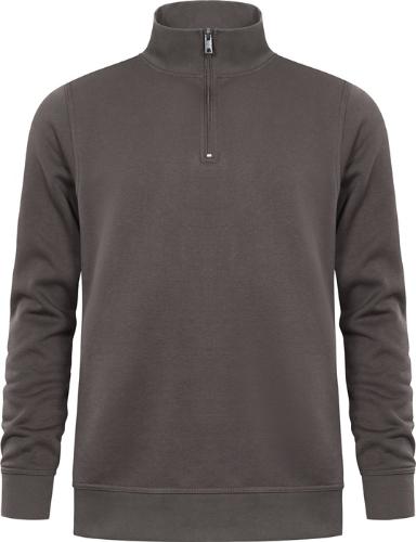 promodoro Sweatshirt Troyer Side Pocket Größe XXL charcoal