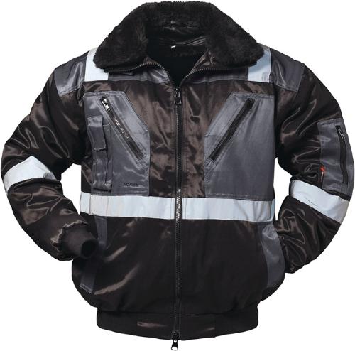 NORWAY Kombipilotenjacke 4 in 1 KIRKENES Größe L schwarz/grau