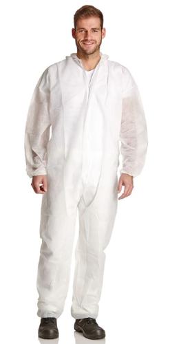 DS SafetyWear Einwegoverall Größe XL weiß PSA-Kategorie I