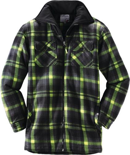 TERRAX Thermohemd Workwear Größe M schwarz/limette