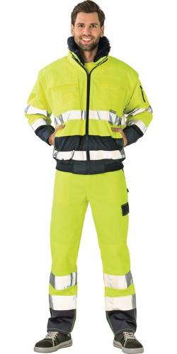 PLANAM Warnschutz-Comfortjacke Größe XL gelb/marine