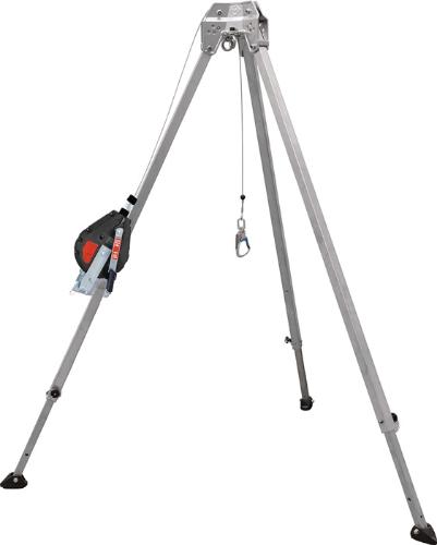 MAS Dreibaum mit Höhensicherungsgerät EN 795b PSA-Kategorie III 19,0 kg Aluminium