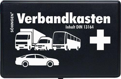 SÖHNGEN KFZ Verbandkasten B260xH160xT80ca.mm schwarz