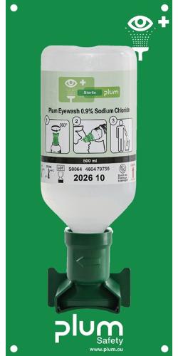 plum Augenspülstation 0,5 l HxBxTca. Haltbarkeit 3 Jahre(ungeöffnete Flasche)