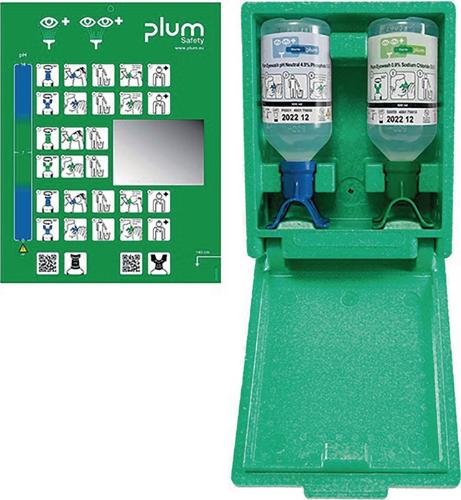 plum Augennotfallstation DUO 0,5l pH Neut.DUO,0,5l Augenspüllös.DUO