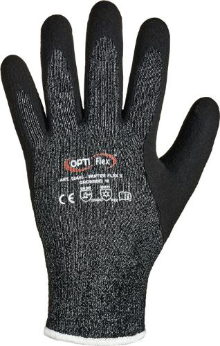 OPTIFLEX Schnittschutzhandschuhe Winter Flex 5 Größe 10 grau/schwarz EN 388, EN 407, EN 511 PSA-Kategorie II
