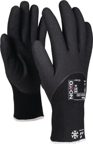 OX-ON Kälteschutzhandschuhe Winter Comfort 3302 Größe 8 schwarz EN 388 , EN420, EN511 PSA-Kategorie II