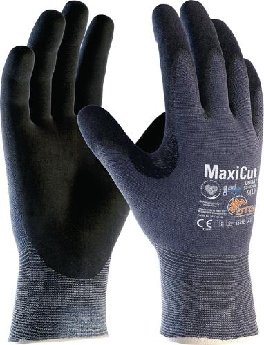 ATG Schnittschutzhandschuhe MaxiCut® Ultra™ AD-APT® 52-3745 Größe 9 blau/schwarz EN 388 PSA-Kategorie II