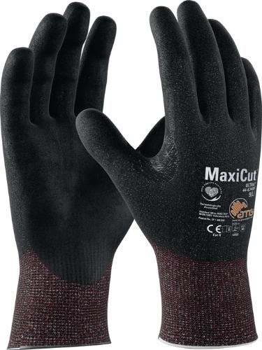 ATG Schnittschutzhandschuhe MaxiCut® Ultra™ 44-6745F Größe 8 schwarz/schwarz EN 388 PSA-Kategorie II