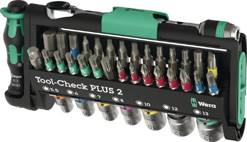 Wera Bit-/Steckschlüssel-Set Tool Check Plus 2 39-teilig