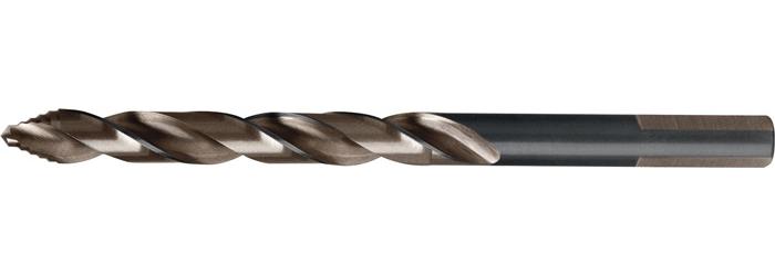 RUKO Spiralbohrer ULTIMATECUT FS DIN 338 Typ N Nenn-Ø 12,5 mm HSS-Co5 Gold 3-Flächenschaft 151 mm 5xD rechtsschneidend