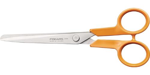 FISKARS Universalschere 160 mm gerade Klinge Stahl, rostfrei Kunststoffgriff