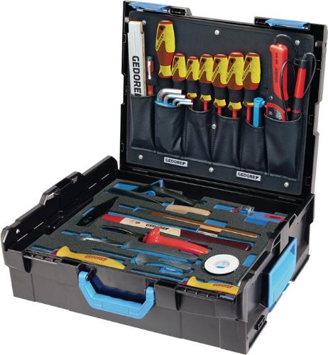 GEDORE Werkzeugsortiment 1100-02 36-teilig Elektriker L-Boxx