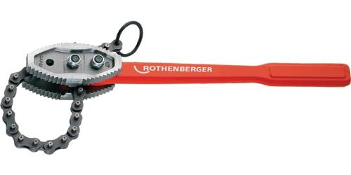 ROTHENBERGER Kettenrohrzange HEAVY DUTY Gesamtlänge 690 mm Spannweite 73 mm für Rohre 2 1/2 ″