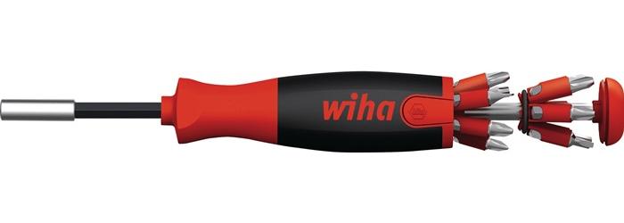 WIHA Magazinbithalter LiftUp 13-teilig Schlitz / PH / PZD / TORX®