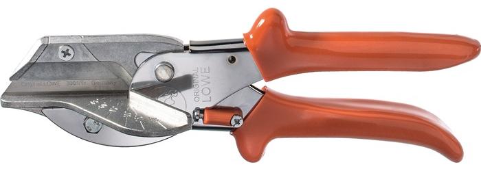ORIGINAL LÖWE Gehrungsschere 3.804 Länge 210 mm Klingenlänge 50 mm Schnittstärke max. 7,5 mm