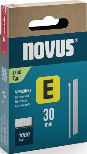 NOVUS Nägel E Typ J Länge 30 mm Drahtbreite 1,2 mm mit Kopf