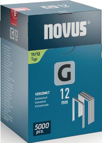 NOVUS Flachdrahtklammer G Typ 11 B10,6xL12mm Drahtbreite 1,25 mm