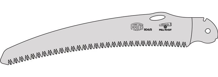 FELCO Ersatzsägeblatt 604/3 Blattlänge 240 mm
