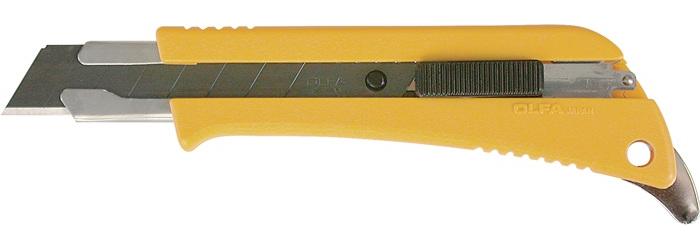 OLFA Cuttermesser Klingenbreite 18 mm Länge 165 mm mit Drucktaste