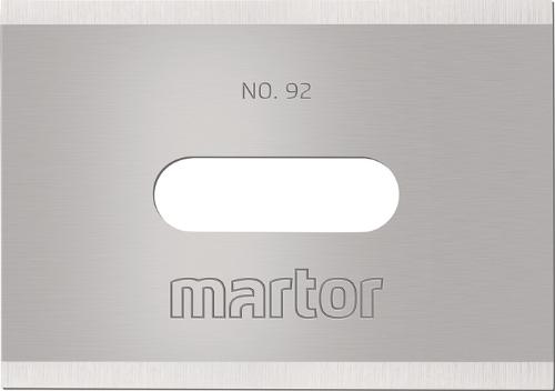 MARTOR Industrieklinge Nr. 92 Länge 26 mm Breite 18,5 mm Stärke 0,4 mm