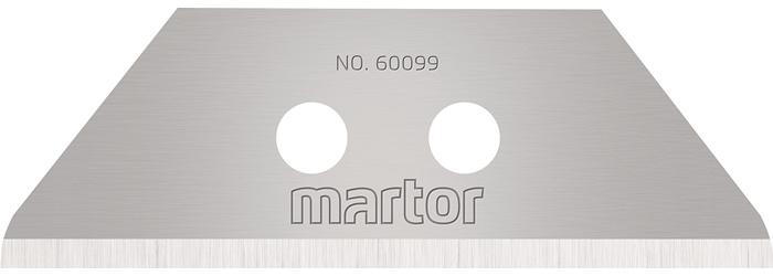 MARTOR Trapezklinge 60099 L55,5xB19xS0,63mm mit Lochung
