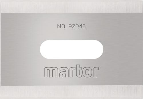MARTOR Industrieklinge Nr. 92043 Länge 26 mm Breite 18,5 mm Stärke 0,4 mm