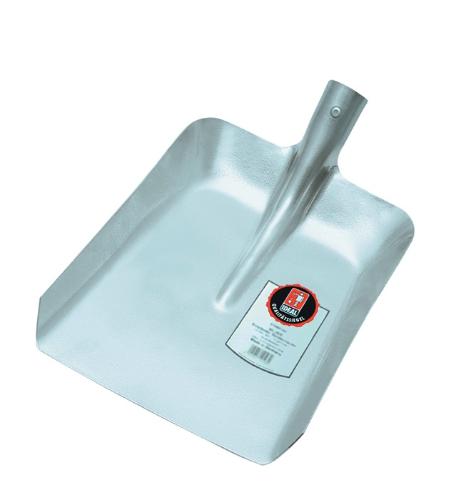 IDEAL Randschaufel SILVER Größe 7 370 x 310 mm Stahlblech