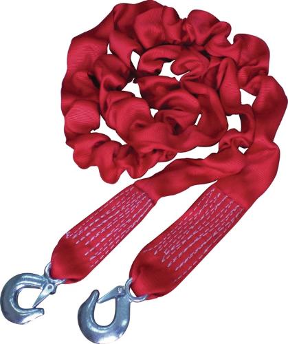 HP Auto-Abschleppseil 4000 kg Polypropylen elastisch Schwerlasthaken/Haken Länge 400 cm