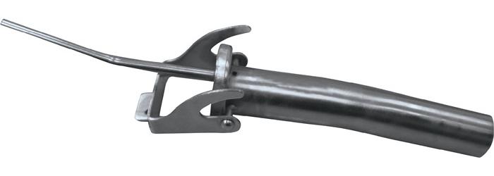 HP Ausgießstutzen für Benzin und Diesel Länge 150 mm starr