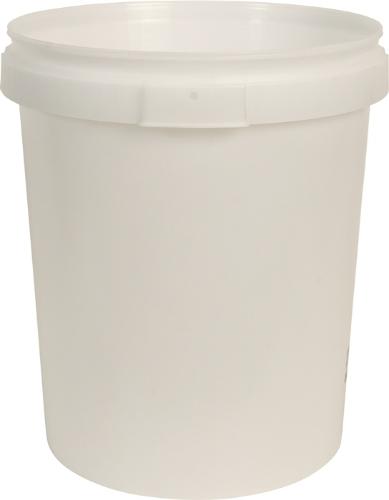 BERDAL Anrühreimer GRIPLINE-O 30 l 25 Liter-Skala weiß