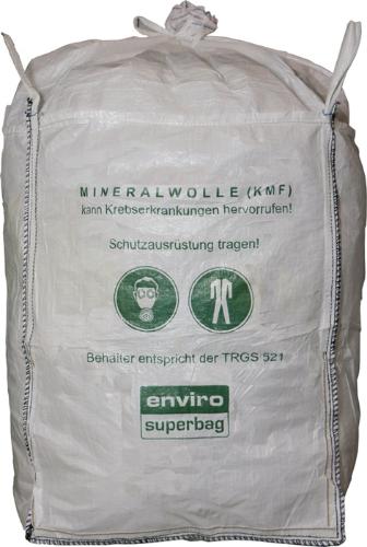 ASUP Transportsack Länge 900 mm Breite 900 mm Höhe 1200 mm Tragfähigkeit 200 kg Aufdruck: KMF