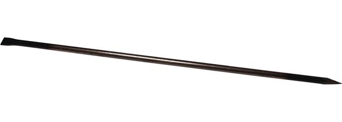 KRUMPHOLZ Brechstange Länge 1500 mm Breite 35 mm mit Meißel und Spitze schwarz lackiert