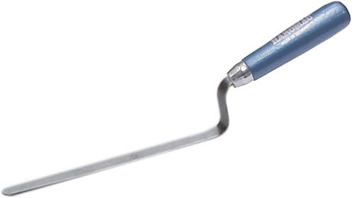 HAROMAC Hamburger Fugenkelle Länge 315 mm Breite 14 mm gehärtet, m. Buchenholzheft gehärteter Qualitätsstahl