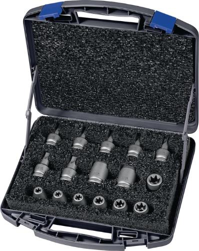 ASW Kraftsteckschlüsselsatz 720 E TX 16 OL 16-teilig 1/2 ″ T/E