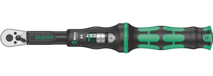 Wera Drehmomentschlüssel Click-Torque A 6 1/4 ″ 2,5 - 25 Nm