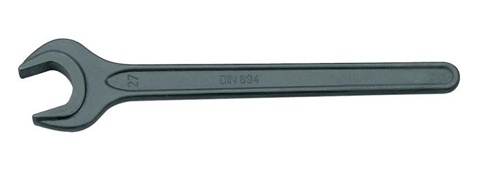 Quality Brand Einmaulschlüssel 894 Schlüsselweite 7 mm Länge 78 mm schwarz
